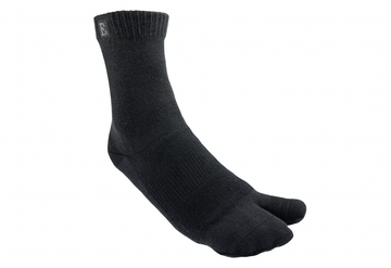 Cruelty-Free Wool Tabi Socks - Black